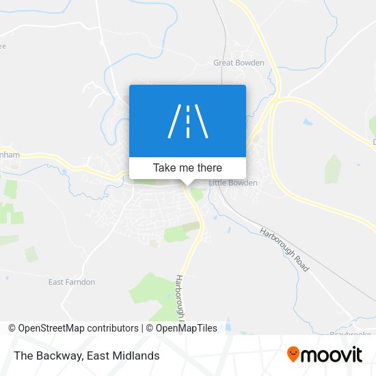 The Backway map