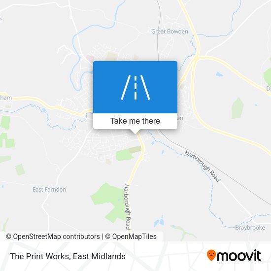 The Print Works map