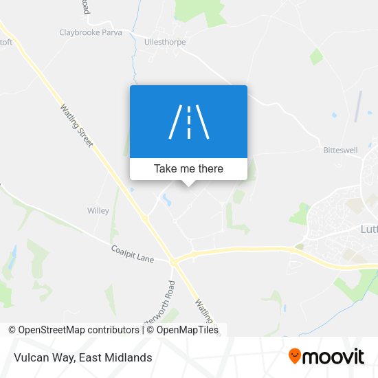 Vulcan Way map