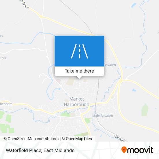 Waterfield Place map