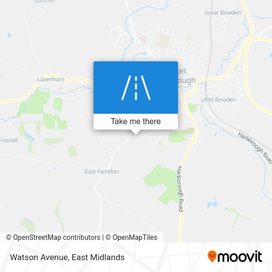 Watson Avenue map
