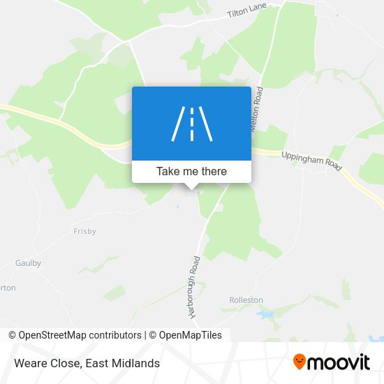 Weare Close map