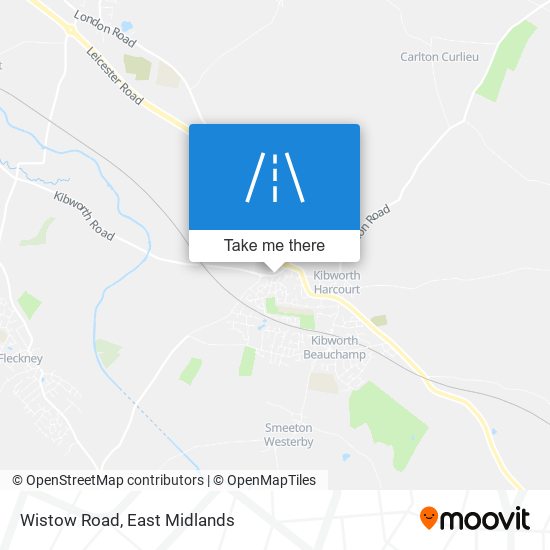 Wistow Road map