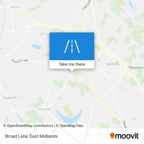 Broad Lane map