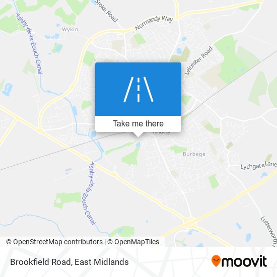 Brookfield Road map