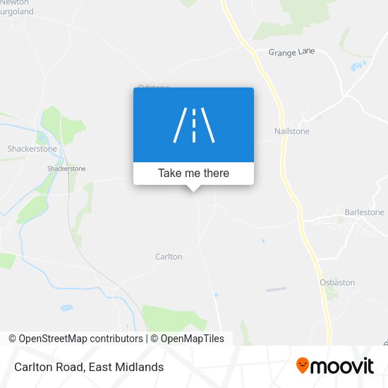 Carlton Road map