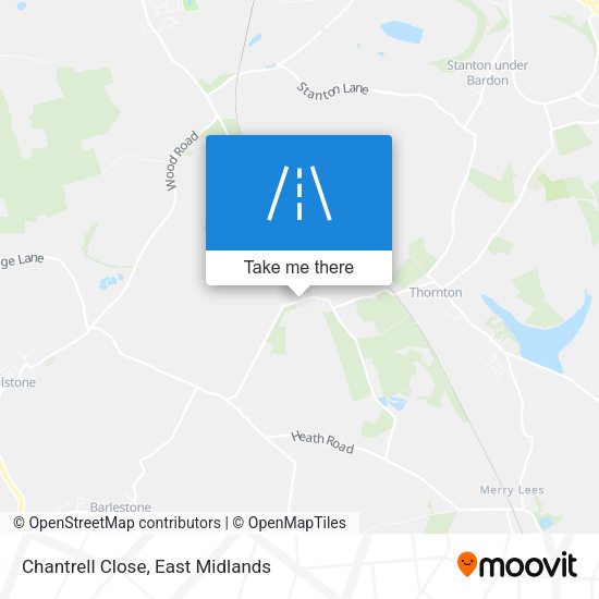 Chantrell Close map