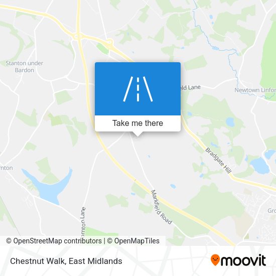 Chestnut Walk map