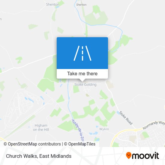 Church Walks map