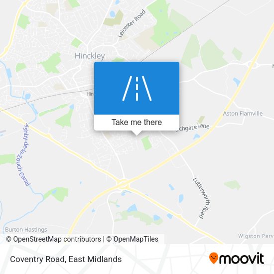 Coventry Road map