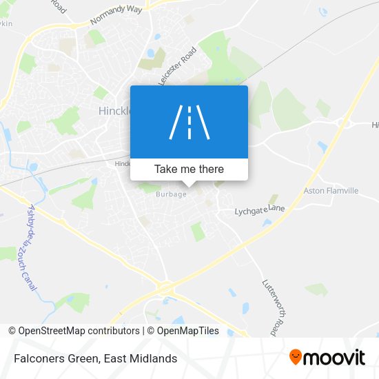 Falconers Green map