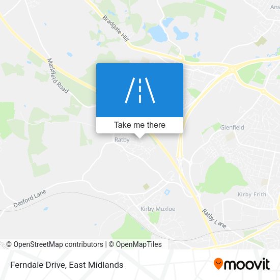 Ferndale Drive map