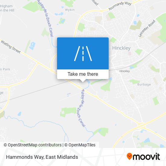Hammonds Way map