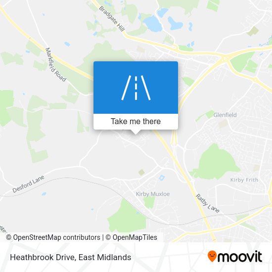 Heathbrook Drive map