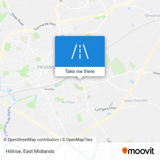Hillrise map