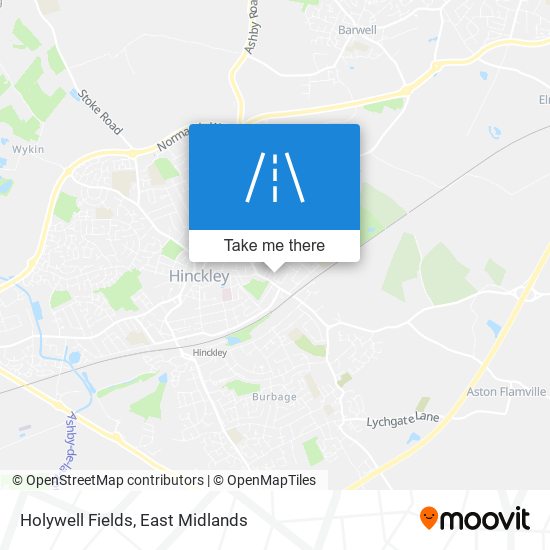 Holywell Fields map