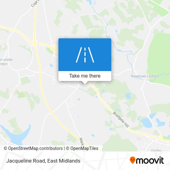 Jacqueline Road map