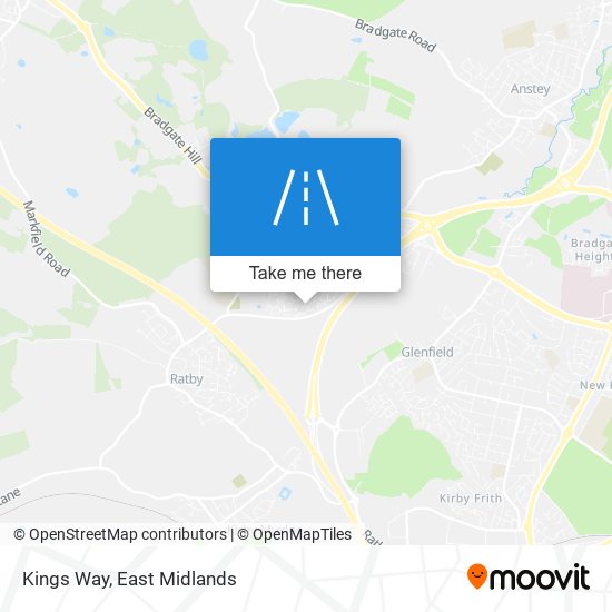 Kings Way map