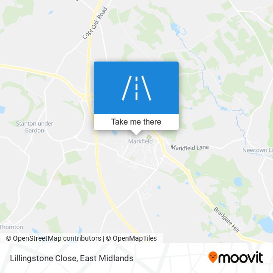 Lillingstone Close map