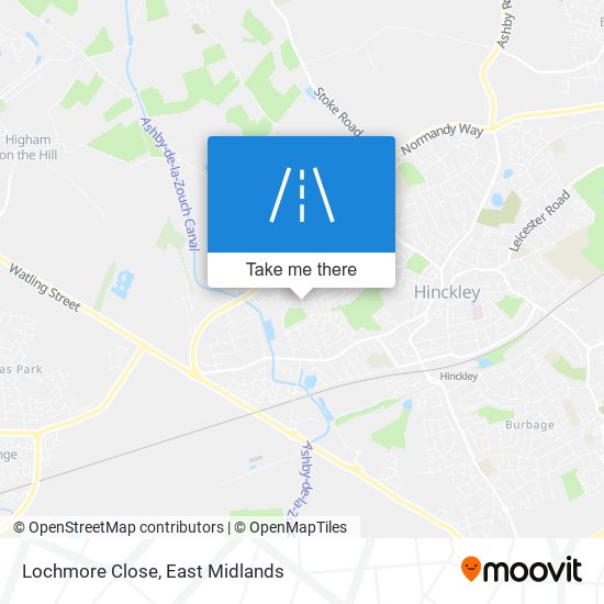 Lochmore Close map