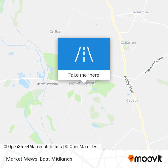 Market Mews map
