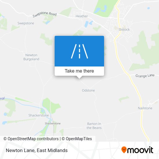 Newton Lane map