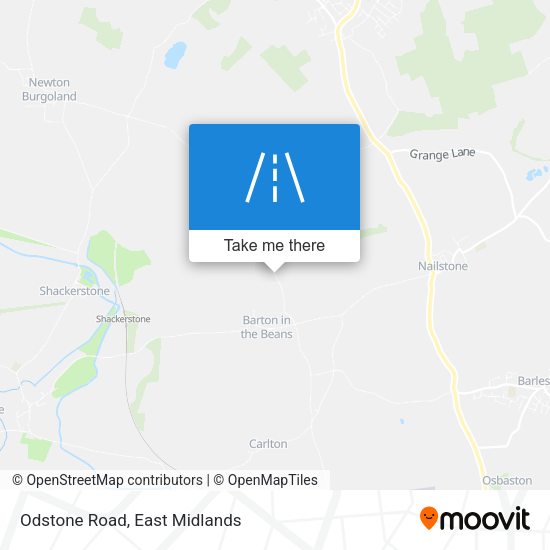 Odstone Road map