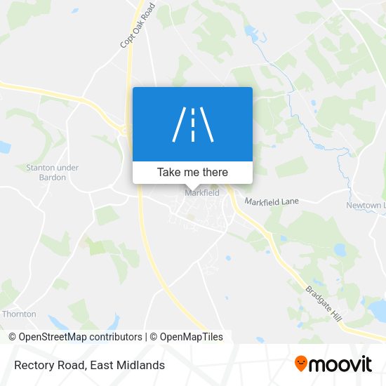 Rectory Road map