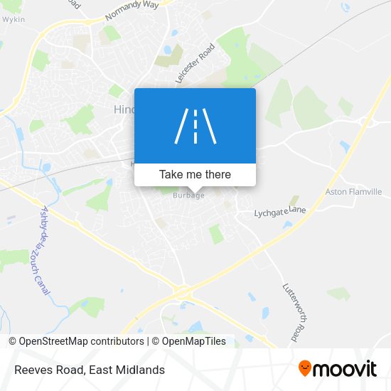 Reeves Road map
