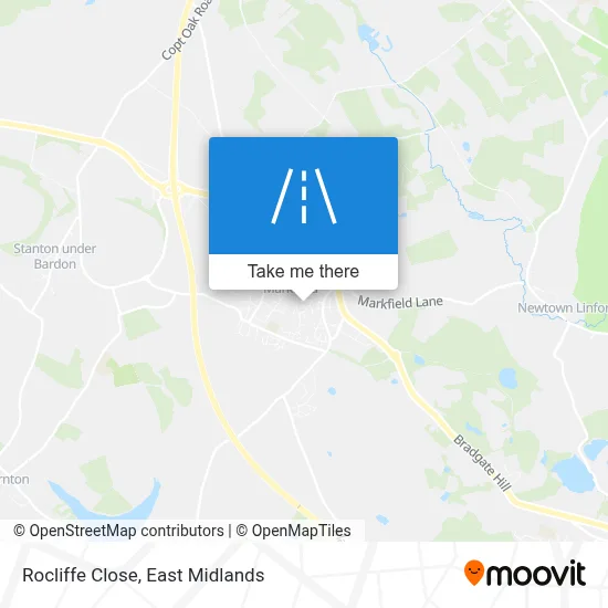Rocliffe Close map