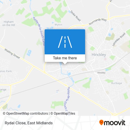 Rydal Close map