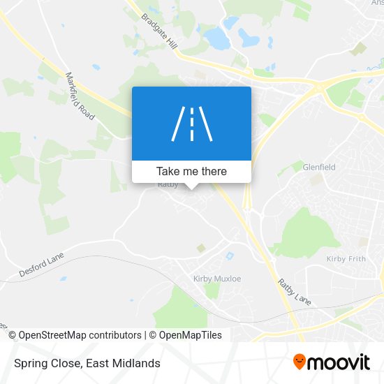 Spring Close map