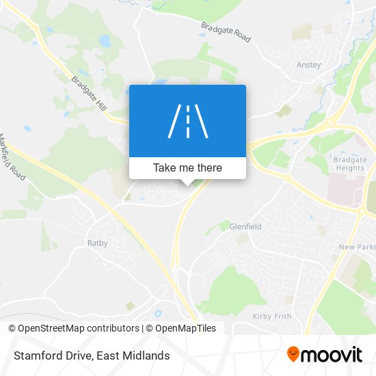 Stamford Drive map