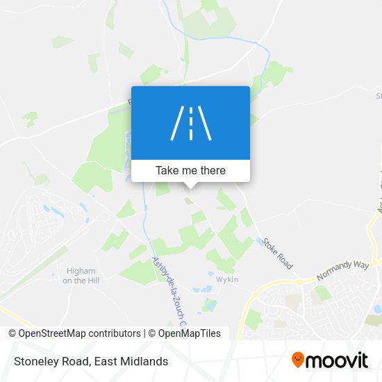 Stoneley Road map