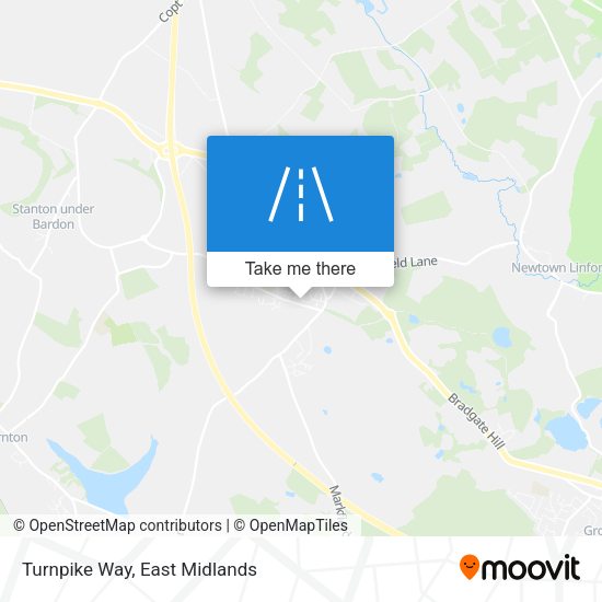 Turnpike Way map