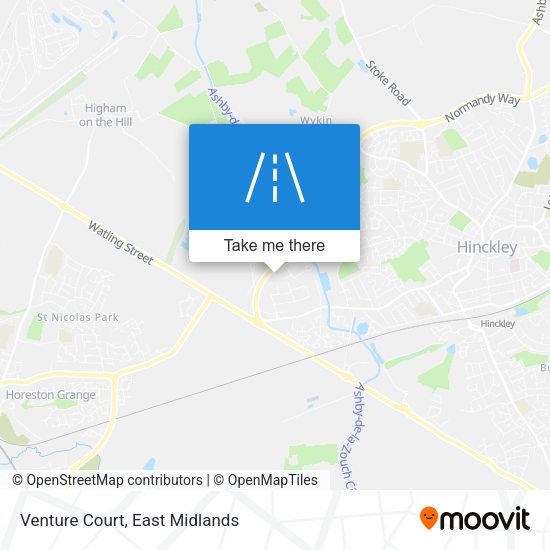 Venture Court map