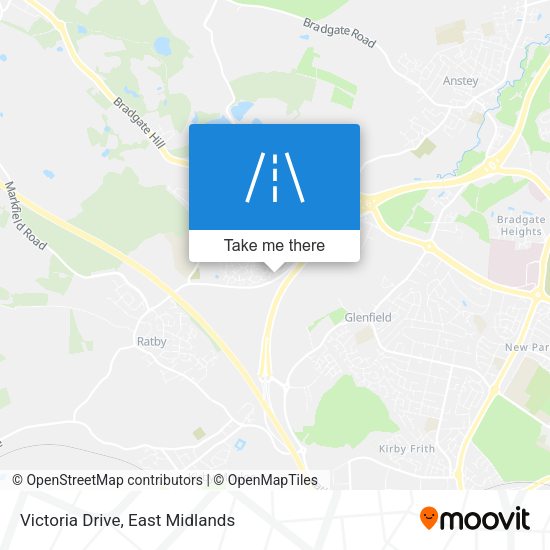 Victoria Drive map