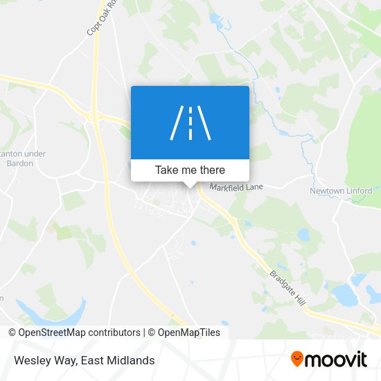 Wesley Way map