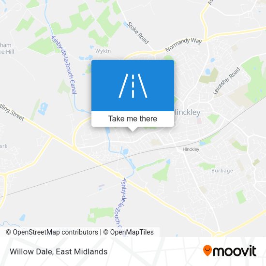 Willow Dale map