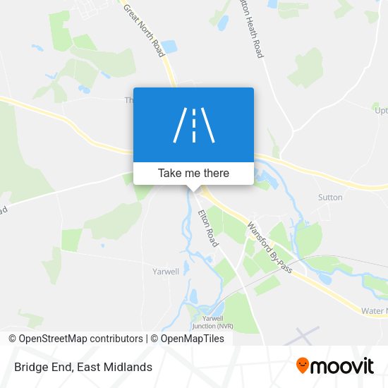 Bridge End map