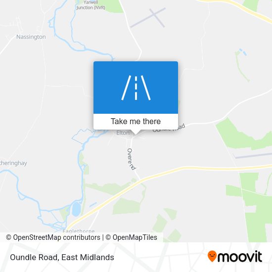 Oundle Road map