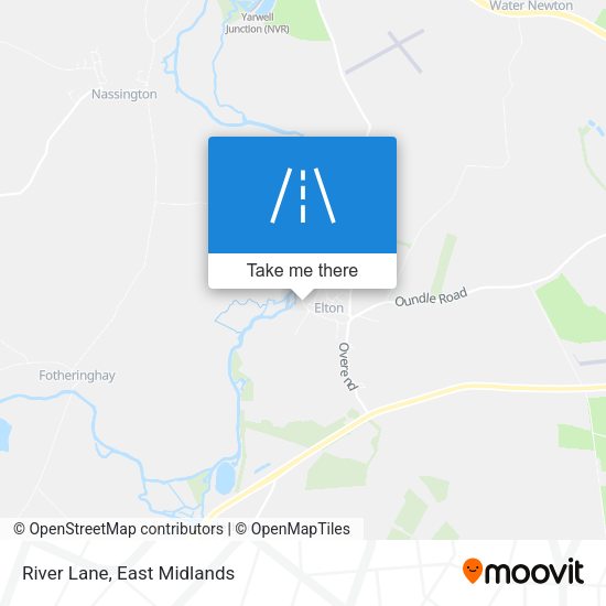 River Lane map