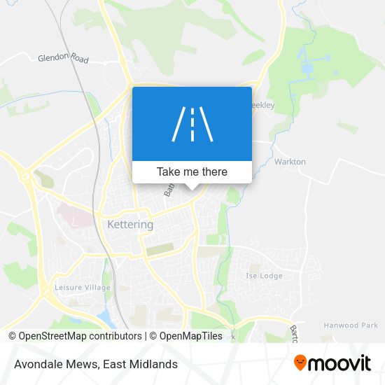 Avondale Mews map