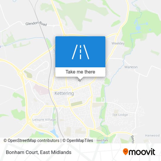 Bonham Court map