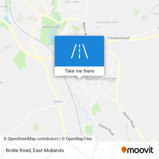 Bridle Road map