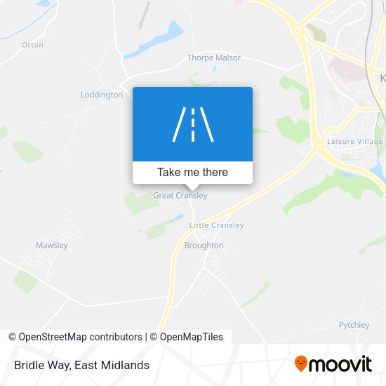 Bridle Way map