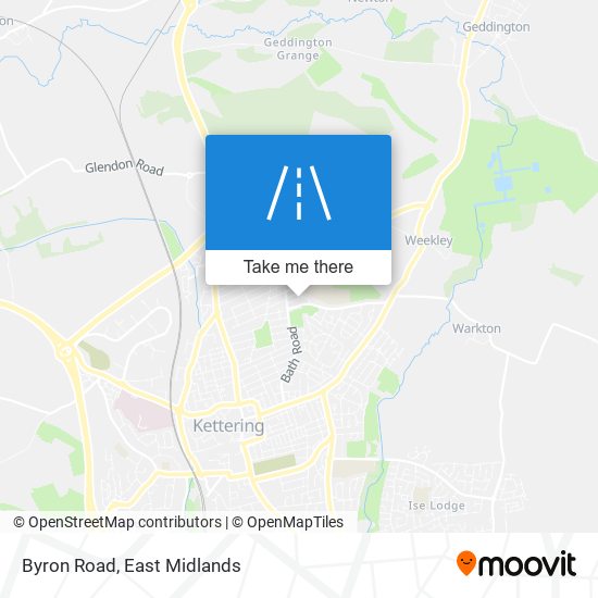 Byron Road map