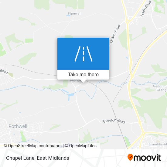 Chapel Lane map