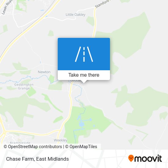 Chase Farm map