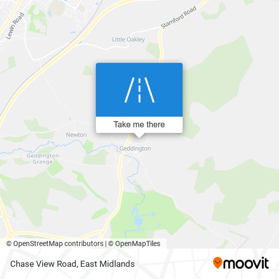 Chase View Road map